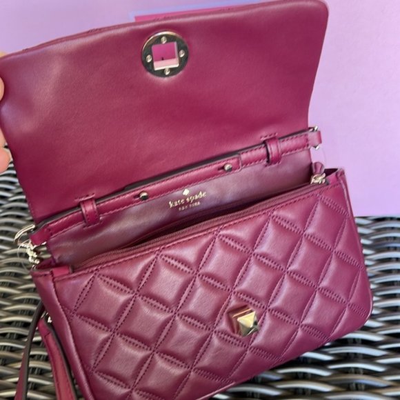 Kate Spade Natalia Crossbody Blackberry Preserve - Picture 9 of 15